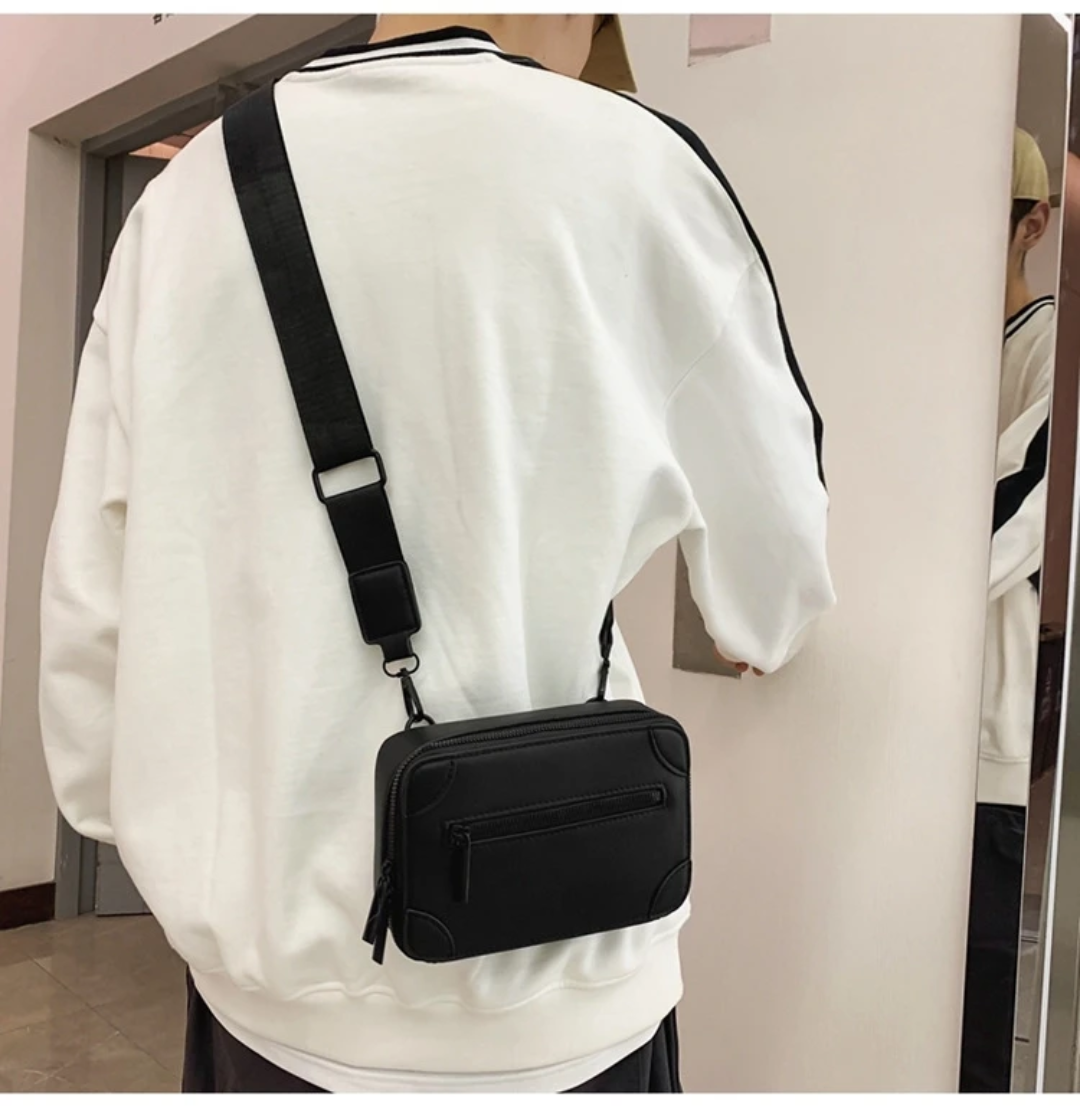 Sac Bandoulière Minimaliste Unisexe – Style Urbain et Élégant