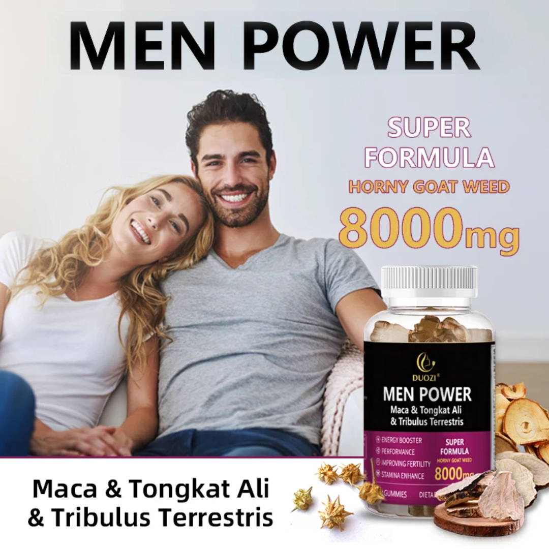 DUOZI MEN POWER – 8000 mg de performance naturelle.