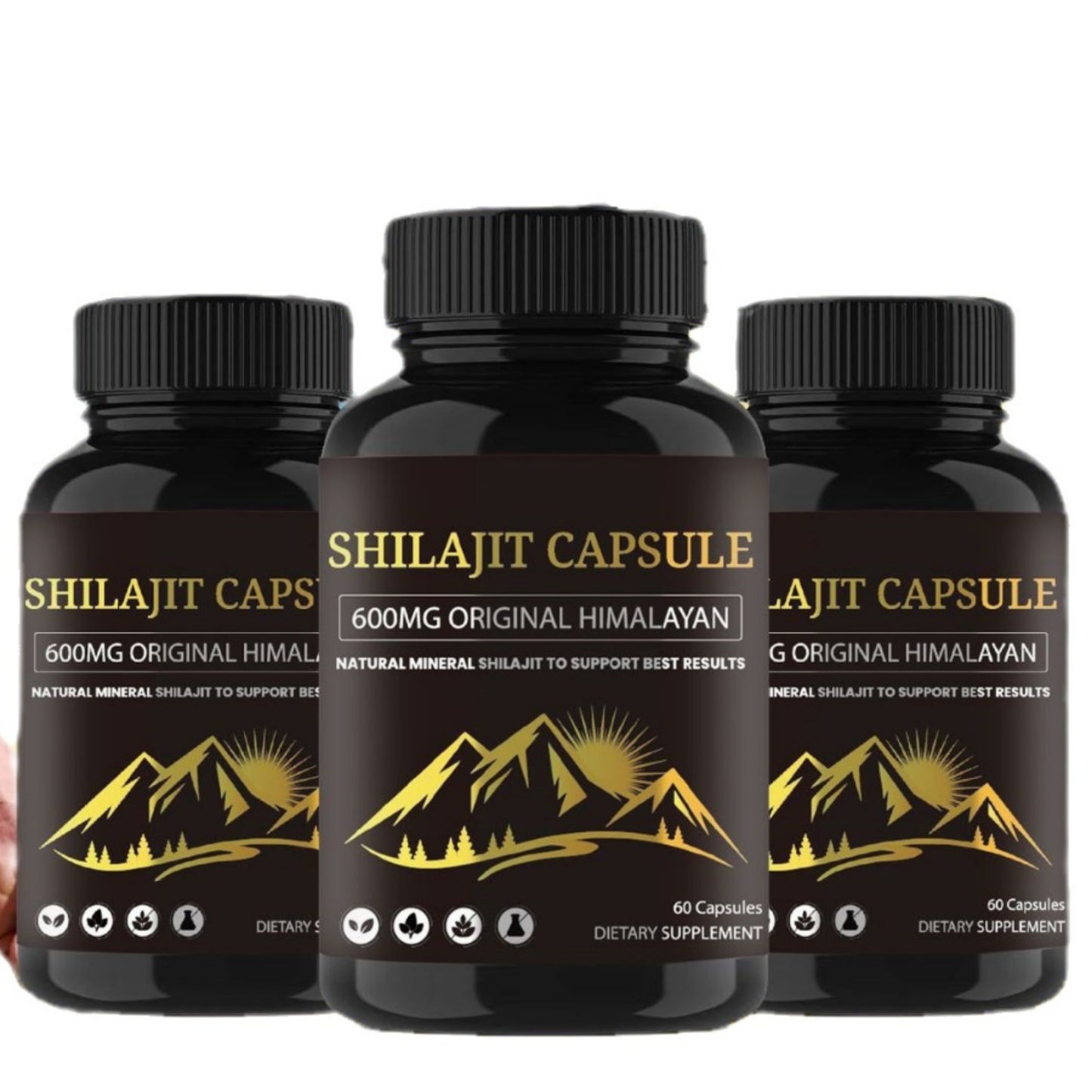 Shilajit Capsule – 600 mg Original Himalayan