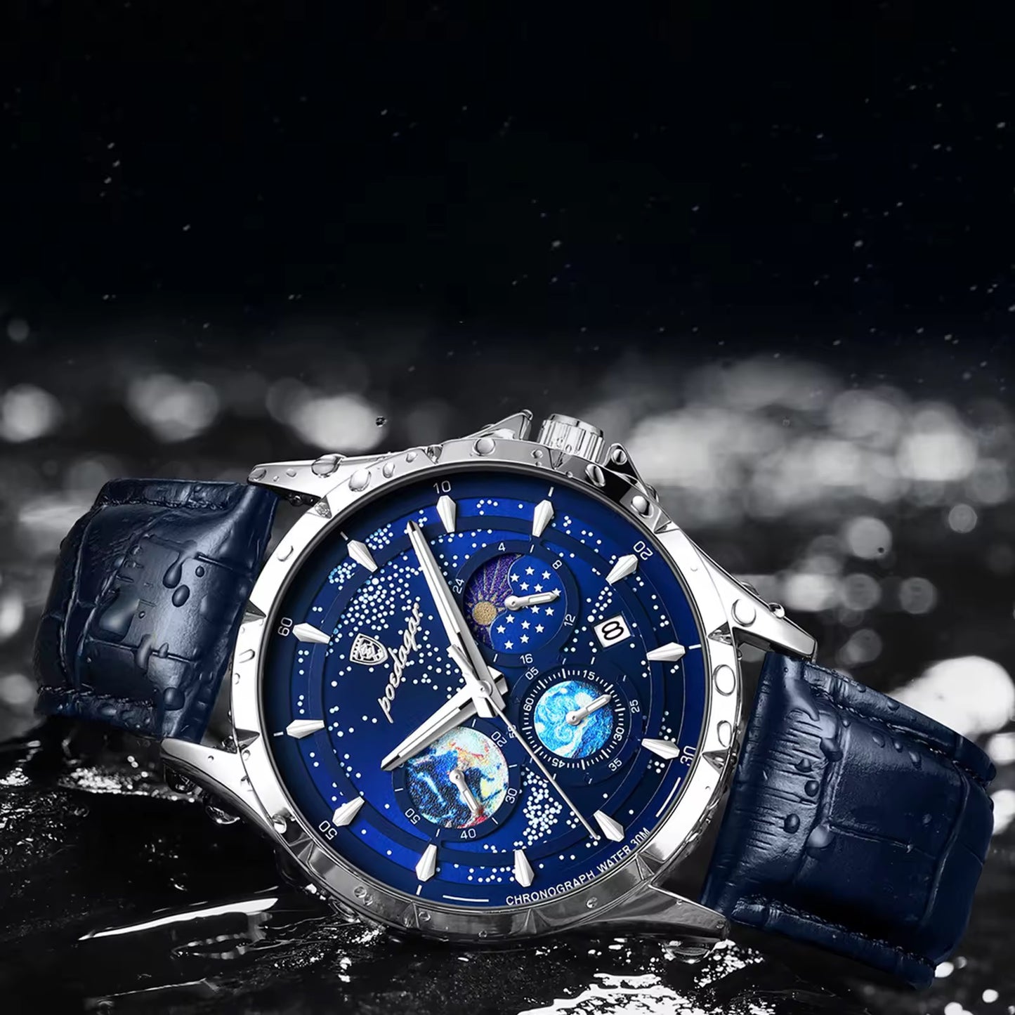 POEDAGAR 916 - MONTRE DE LUXE POUR HOMME