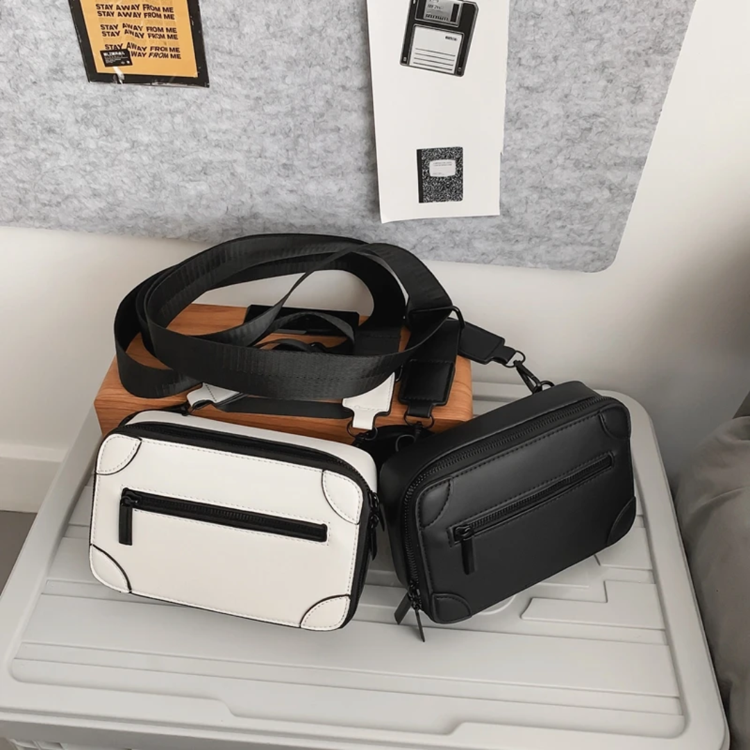 Sac Bandoulière Minimaliste Unisexe – Style Urbain et Élégant