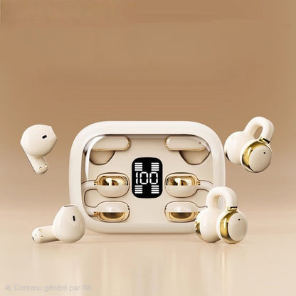 🎧 Écouteurs Sans Fil Premium – Son Clair ; Liberté Totale