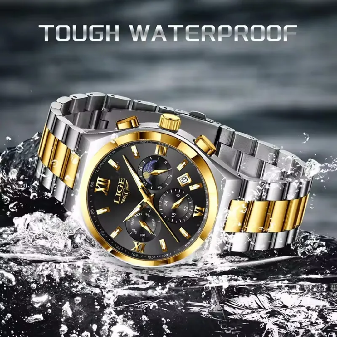 MONTRE LIGE ÉLÉGANTE POUR HOMME