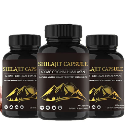 Shilajit Capsule – 600 mg Original Himalayan