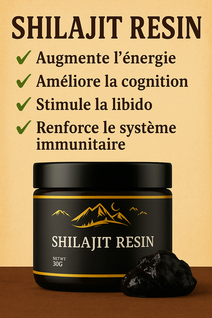 Résine Shilajit 30g